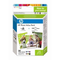 Paquete econmico papel fotogrfico HP serie 363, 150 hojas/10x15 cm (Q7966EE#201)